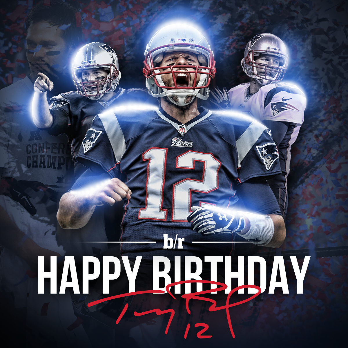 Happy 38th birthday to Tom Brady!   