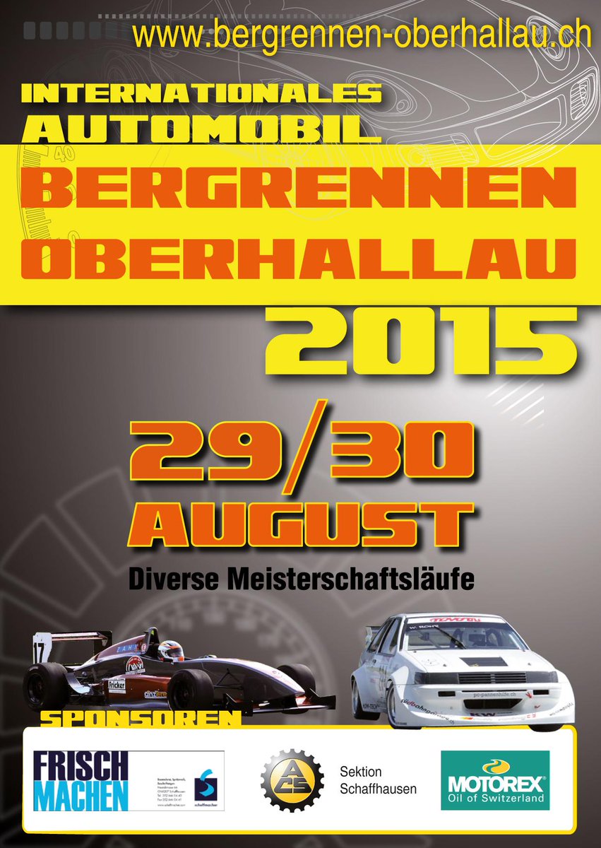 Hilf mit Flyer zu verteilen und Plakate aufzuhängen und gewinn mit etwas Glück einen Eintritt

prod.bergrennen-oberhallau.ch/custom/flyeror…