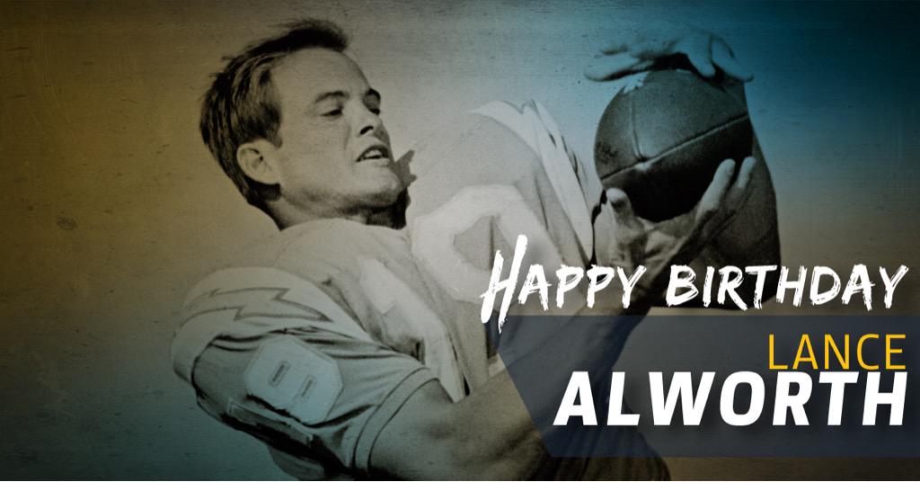 Happy 75th birthday to Chargers great, Lance Alworth!   