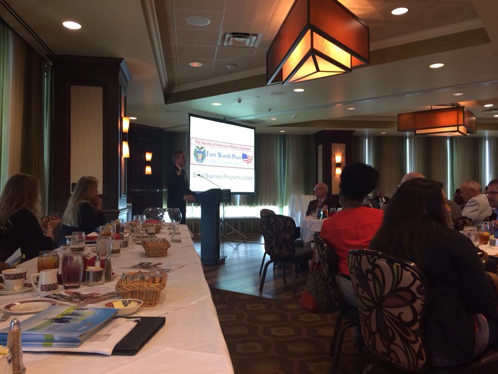 Enjoying the lunch meeting with <a href="/SLA_Architects/">SLA - Architects</a>  @meloni_mcdaniel <a href="/Fort_Worth_SAME/">Fort Worth SAME</a> <a href="/GenslerTexas/">Gensler Texas</a> @USACE_FortWorth