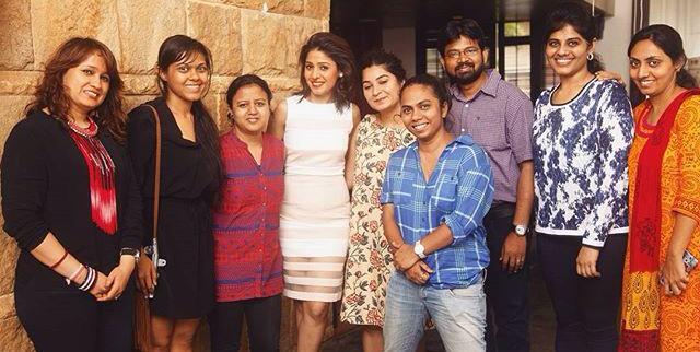 smarcela81's tweet photo. @SunidhiChauhan5 With whole team working on the cover of the magazine @GHIndia August ! http://t.co/Yad7GoAi83