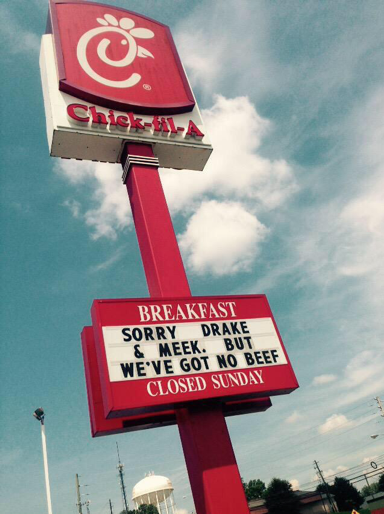 GAFollowers's tweet photo. .@ChickfilA sign in LaGrange, GA. Georgia > Your state http://t.co/bDsDcdZUMb
