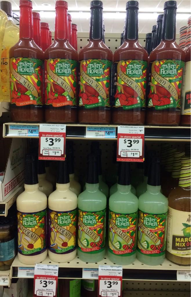Finish your Monday with Taste of Florida drink mixers. On sale now at all <a href="/Reasors/">Reasor's</a> <a href="/TasteOfFL/">Taste Of Florida</a>