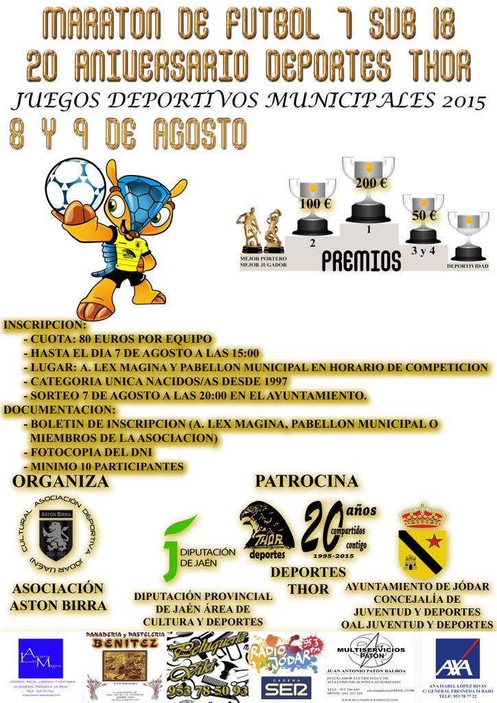 ADCAB_Jodar's tweet photo. @JODARFS @SUMMERFEST_4 @luismiguelriva3 @aandres_7 @PedromaMRTNZ @PerikazosROjas @mifaraona @femeninasjodar @cadjodar http://t.co/ExYPAxdZRT