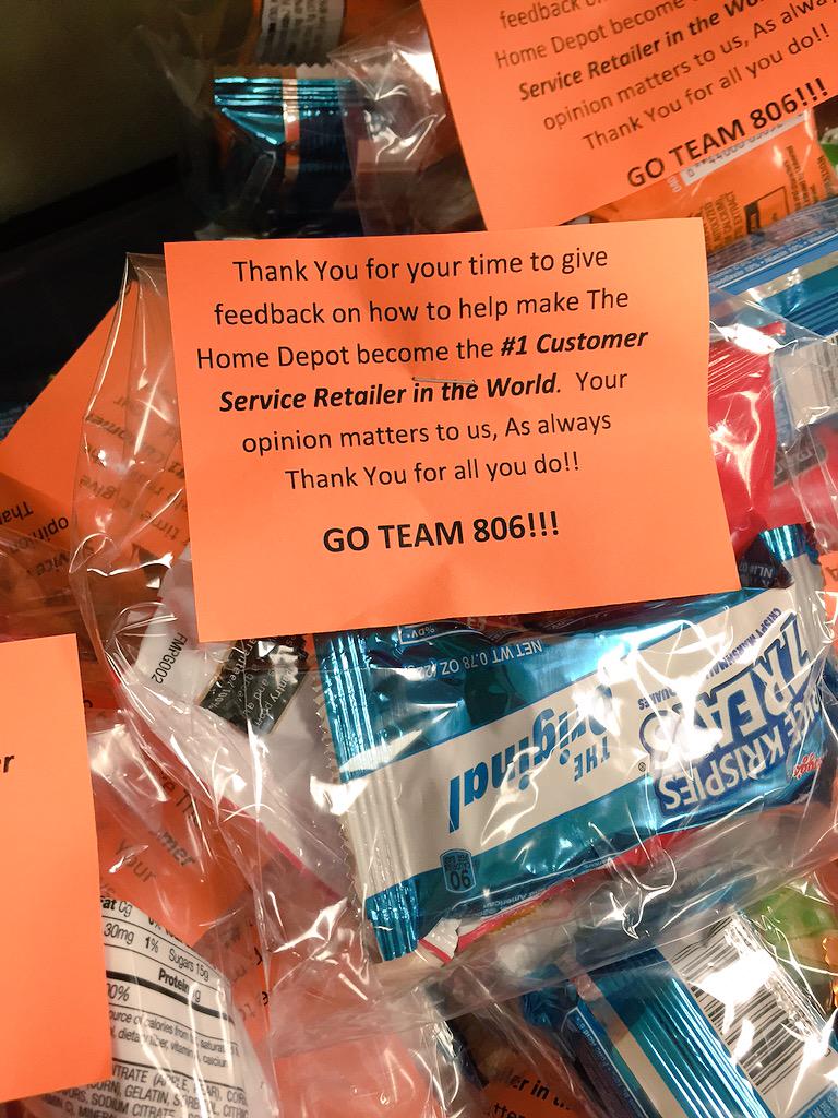 Prattville Home Depot on Twitter "Voice of the Associate is in full