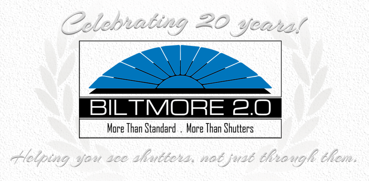 biltmoreshutter's tweet photo. 20 years in business!! http://t.co/ouoHTFFPvb http://t.co/Ut5Aa85xuM