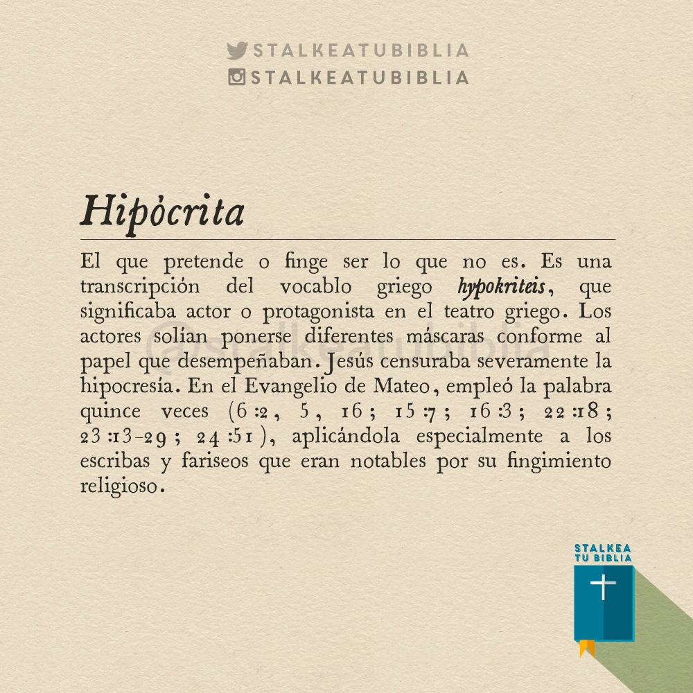 Qu Es Hipcrita Significado Ejemplos Caractersticas Características De
