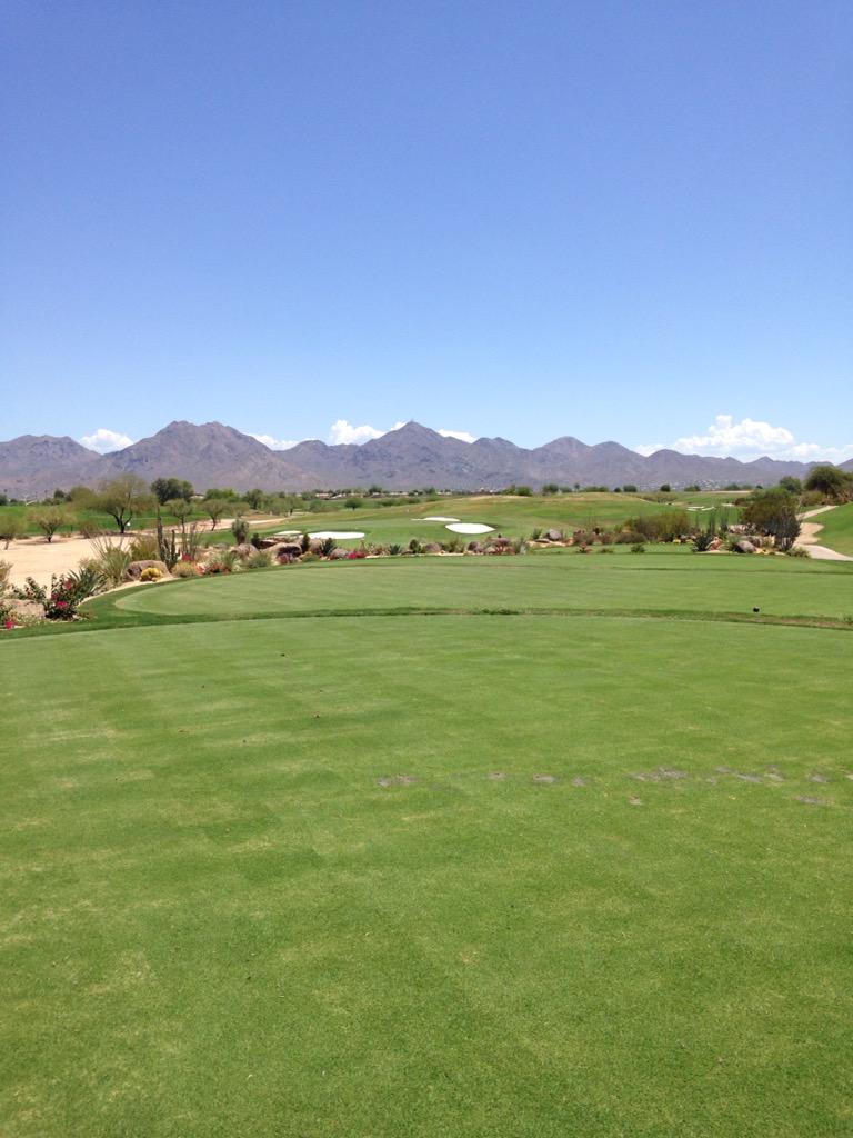 What an awesome way to end the summer #TPCScottsdale #StadiumCourse @jciapa02