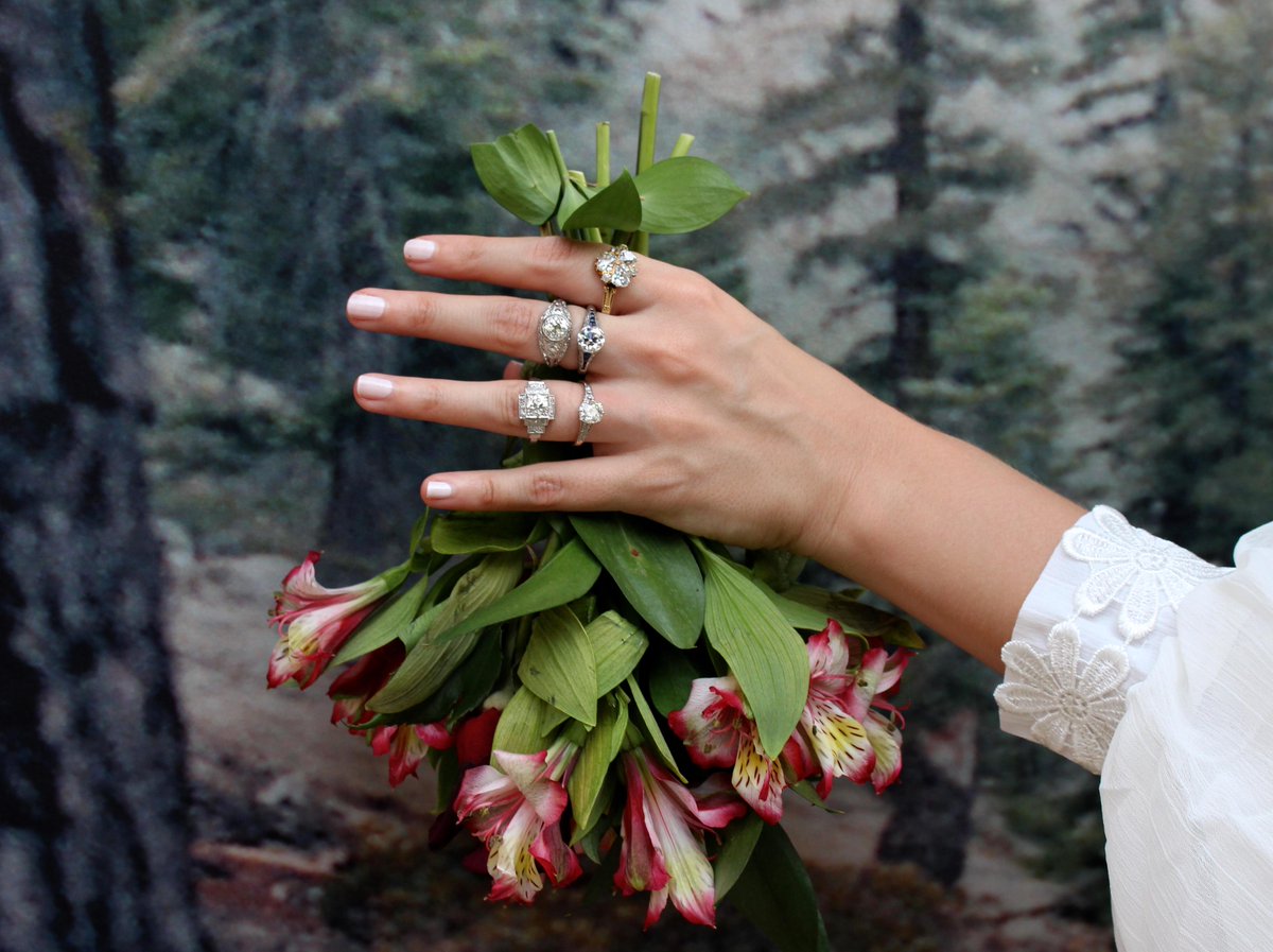 gemgossip's tweet photo. #30daysofengagementrings now on http://t.co/o4NGCIuEqC featuring #CraigEvanSmall antique pieces! http://t.co/uqAKfFFLxT
