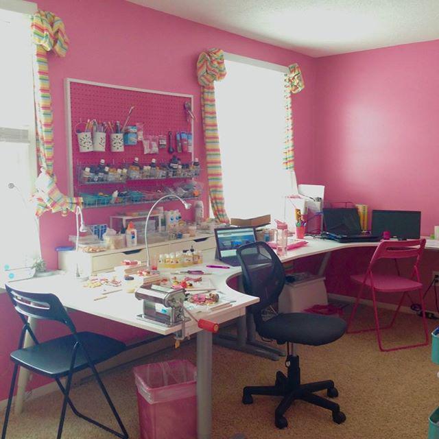 tinyhands's tweet photo. It's always a lovely day in the Tiny Hands studio! #studio #work #workspace #wip #polymerc… http://t.co/UTSB8WzcB3 http://t.co/Q5tCQtYJRp