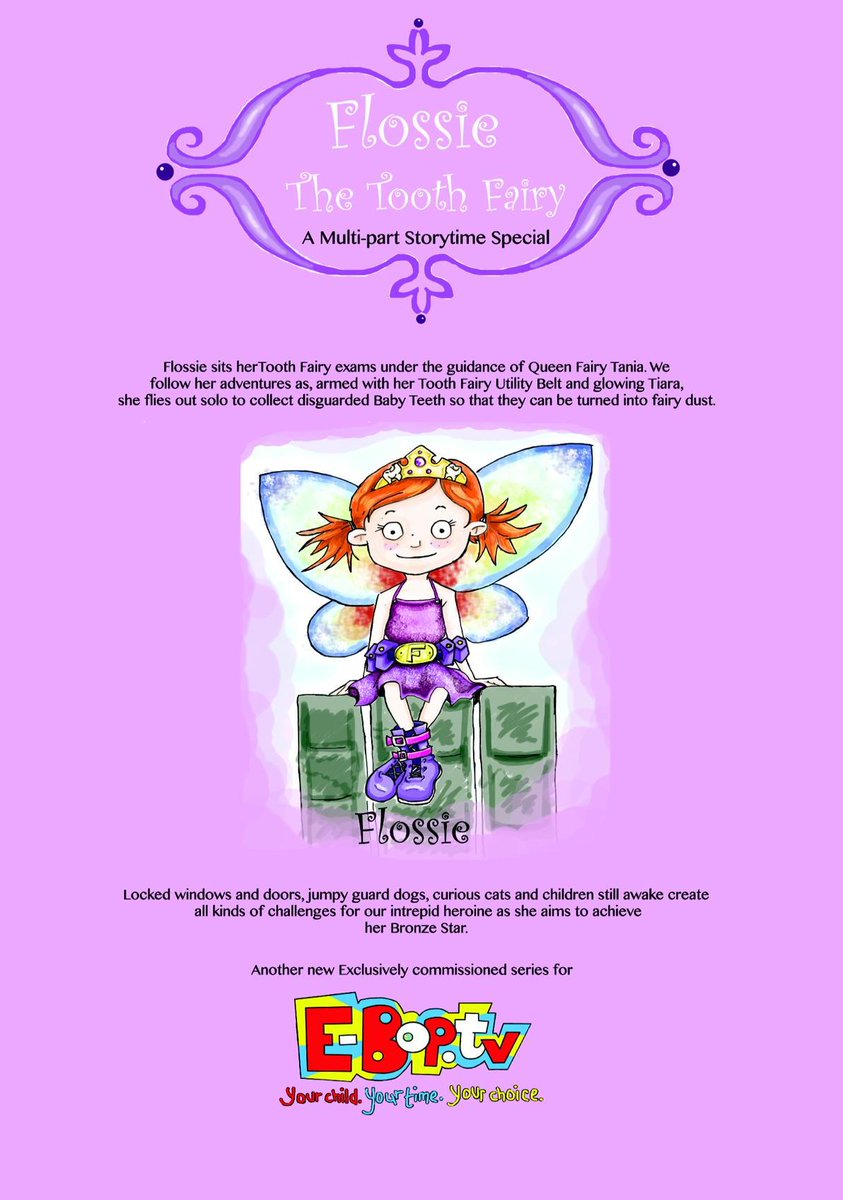 Storytime is shaping up nicely. Flossie The Tooth Fairy coming soon to #eboptv #fairies #storytime