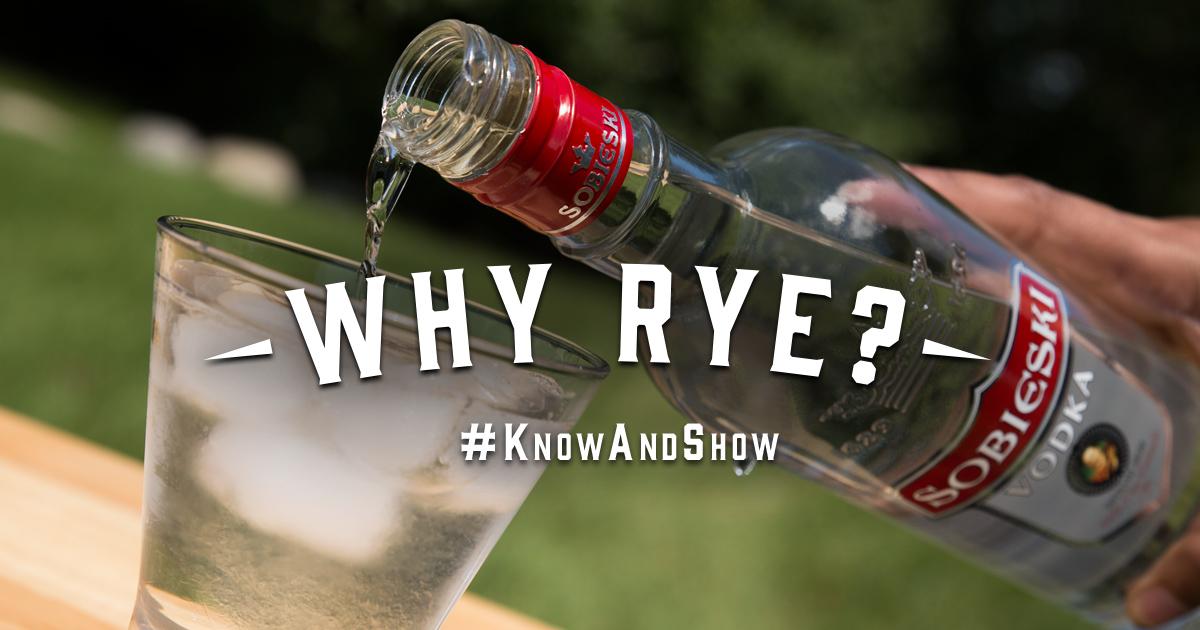 Sobieski_Vodka's tweet photo. Why Rye? Because you know what you're made of. Now go enjoy a Sobieski Cytron shot! http://t.co/sHJBEyKNIv #WhyRye http://t.co/8NLcZkUDO3