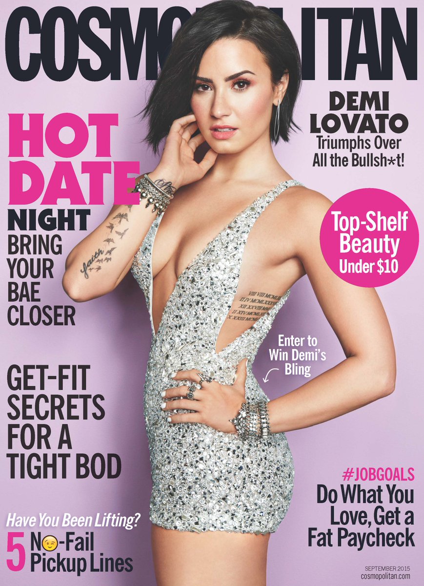 Demi lovato Para Cosmopolitan. CLgm2huUkAAhD8P