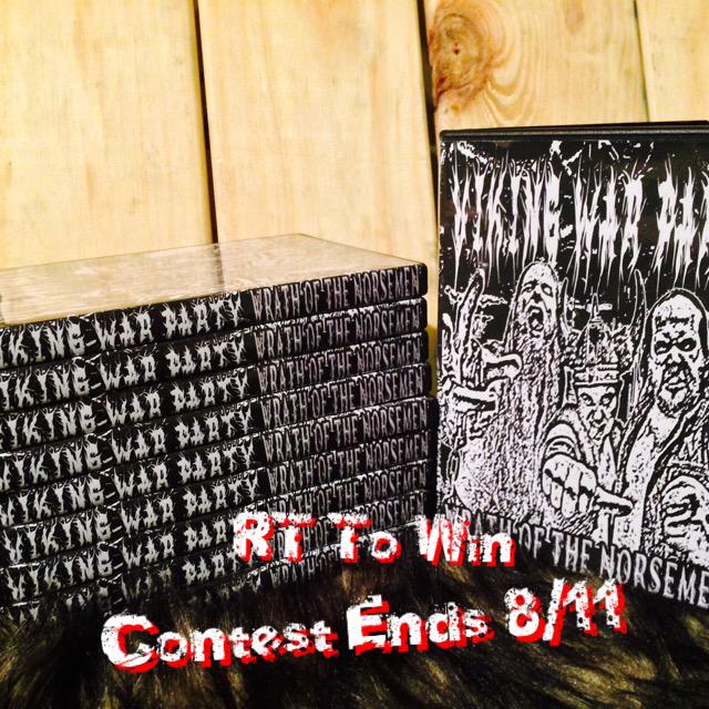 VikingWarParty's tweet photo. Want to win a FREE #VWP DVD? Heres how!
1. #RT This Pic
2.Follow us! @VikingWarParty 

#WinADVD #DVDContest http://t.co/fFI06DeqSS