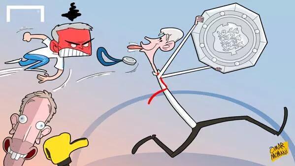 gencarsenal's tweet photo. #CommunityShield2015 http://t.co/NyFk6SJR5q