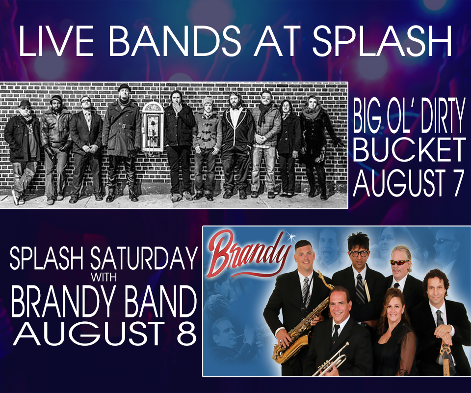 SplashSalisbury's tweet photo. We have another great weekend lined up! Get here for Big Ol' Dirty Bucket on Friday and Brandy Band on Saturday! http://t.co/9PnXMJbVJe