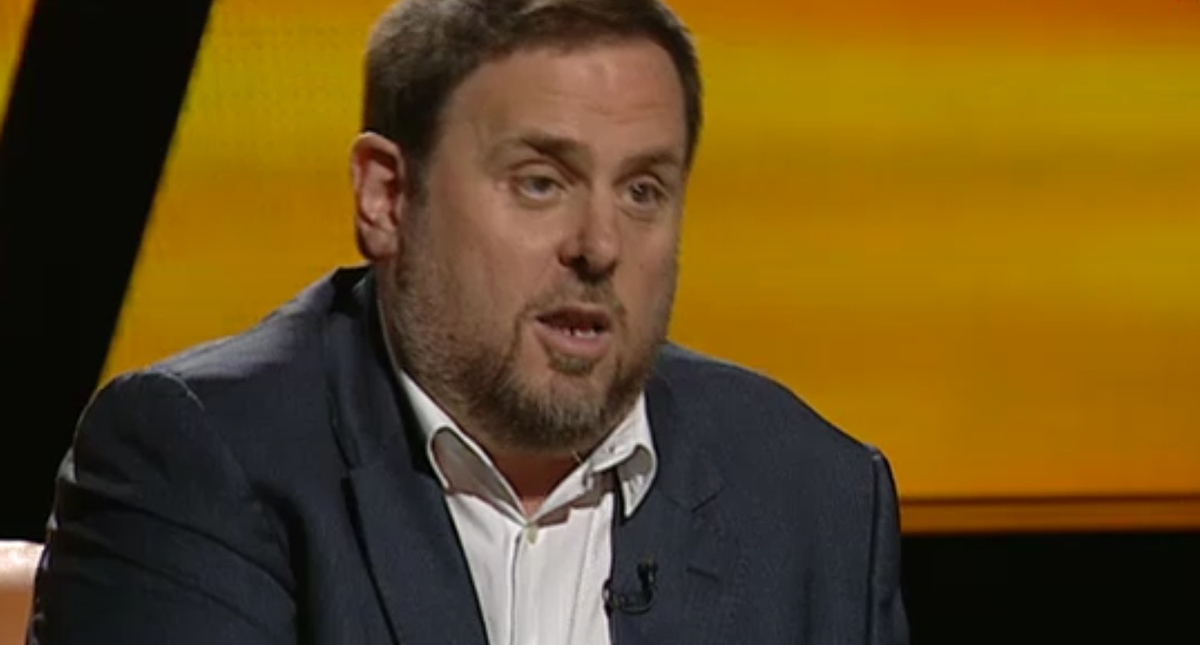 VilaWeb's tweet photo. .@Junqueras: 'Cap tribunal espanyol no ens impedirà fer la independència' http://t.co/yP36jhMdJk #JunquerasTV3 http://t.co/DL2u7AQSfA
