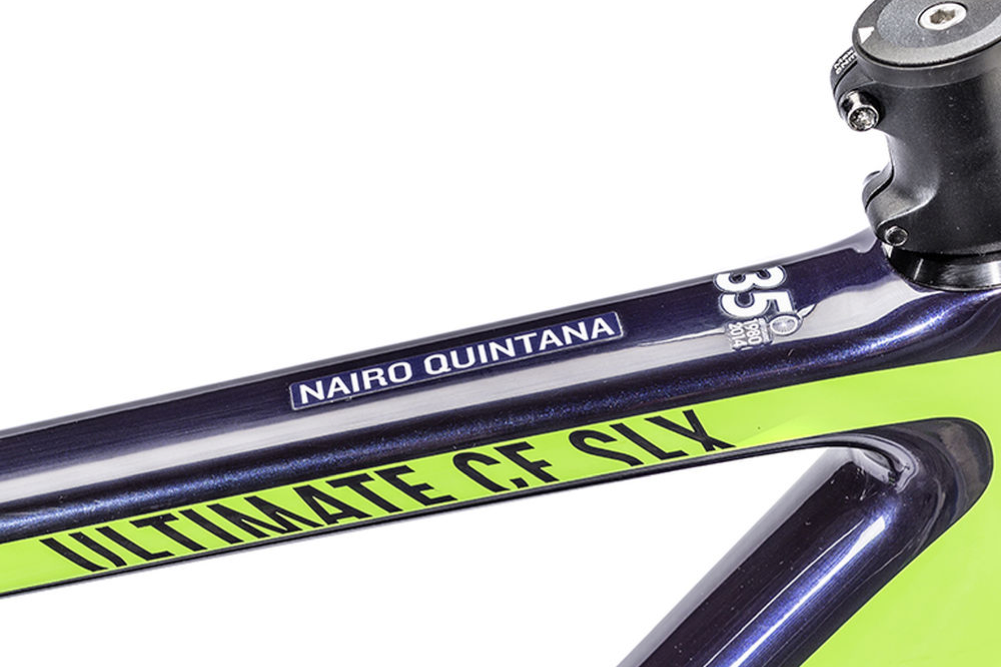 cyclingweekly's tweet photo. For sale: Canyon bikes ridden by Nairo #Quintana and Alex Dowsett http://t.co/UXLxyGRVX0 http://t.co/V4kAbGYdEl