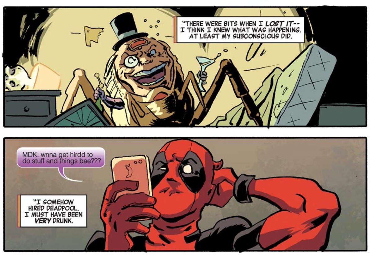 sogeekinawesome's tweet image. MODOK has a drink, pops some pills and get's really weird...

That's SO Geekin' Awesome!
sogeekinawesome.com