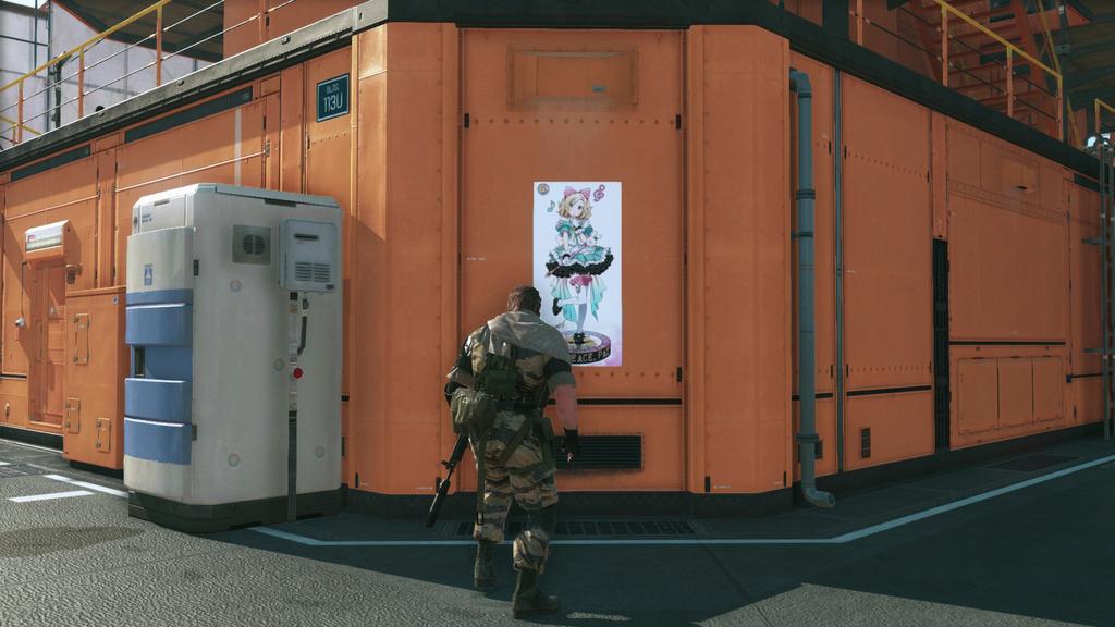 Ramain24_7's tweet image. MGSV: The Phantom Pain - #motherbase &amp;amp; Solid Snake #gamescom2015 #MGSVTPP