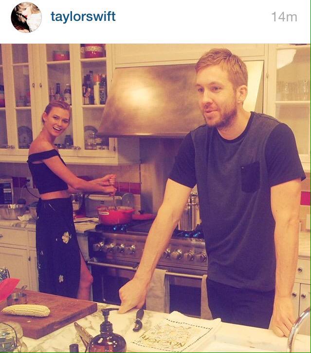 Karlie Kloss responded Taylor\s Happy Birthday post to her on Instagram! 