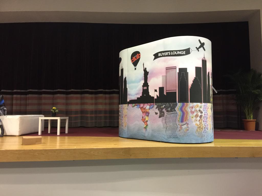 Branded photo booth at The Children's Club Show - Javits  NY . #enkshows  #tradeshows