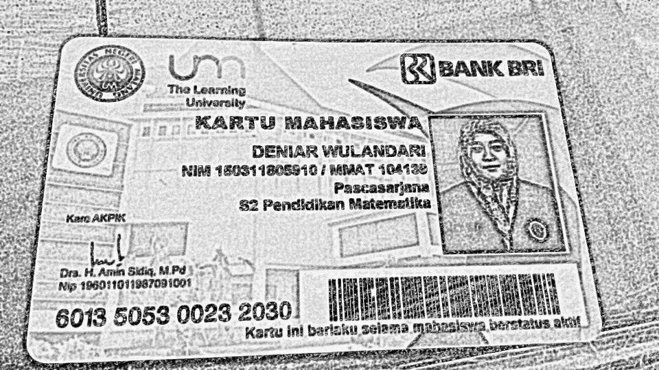 PratamaYudha14's tweet photo. Kok di edit? :p hahaha "@deniarwullan: #ktm #maba #pascasarjana #unyuklage #atmBRI http://t.co/im0KrYMO79"