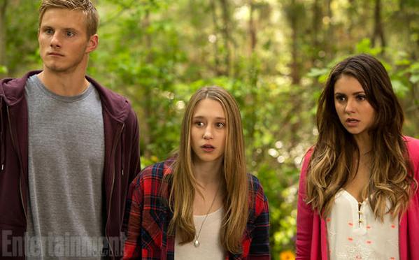 EW's tweet photo. Exclusive: See @t_farmiga &amp; @ninadobrev go back to camp in the slasher comedy #FinalGirls: http://t.co/M9KkZGPMZF http://t.co/UTmteLRnDh