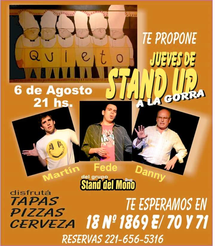 poltincho's tweet photo. Se viene ! Se viene ! Este Jueves de Stand Up! Pasen a dar una vuelta y reirse un rato! http://t.co/igKvKPprW9