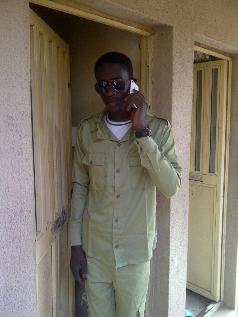 That NYSC moment #ServingFatherLand