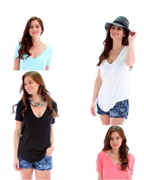 lyssloo_clothes's tweet photo. Nothing like a basic comfy V-neck like this Madly Deep-V Neck tunic top from http://t.co/Q94zjlOthy #lyssloo #vneck http://t.co/MZUMnyIifc