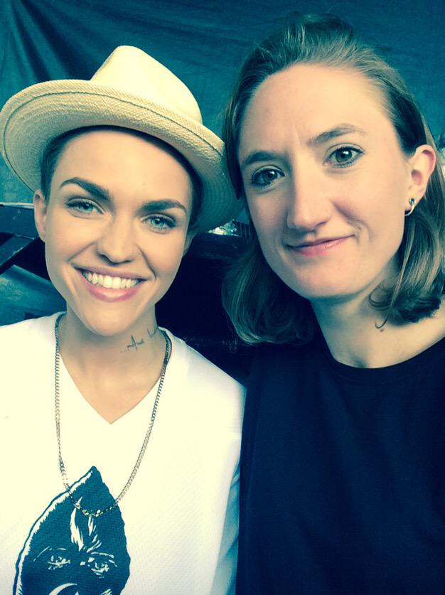 AMiAMiTY's tweet image. Awesome weekend on the other side of the stage at @PrideBrighton Look who I bumped into @RubyRose #RubyRose #Brighton
