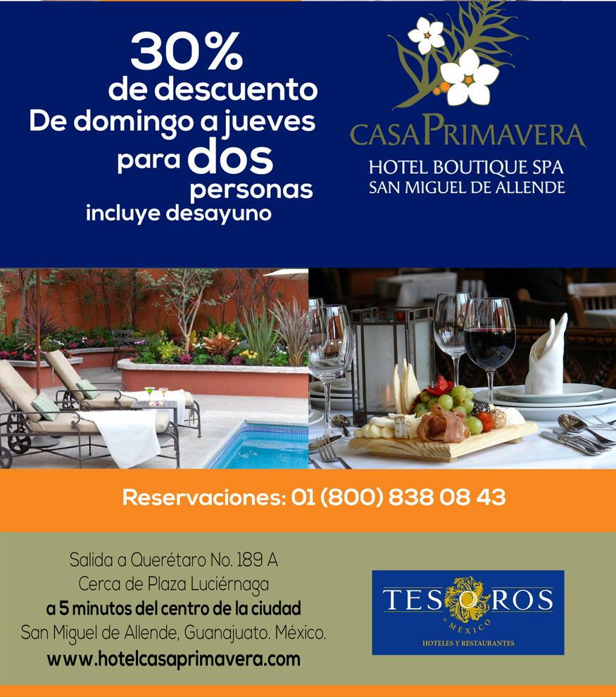 CasaPrimaveraHB's tweet photo. Solo a nuestros seguidores de Twitter, les daremos esta promoción en viernes y sábado (sujeto a disponibilidad) http://t.co/ah1XCS2R4B