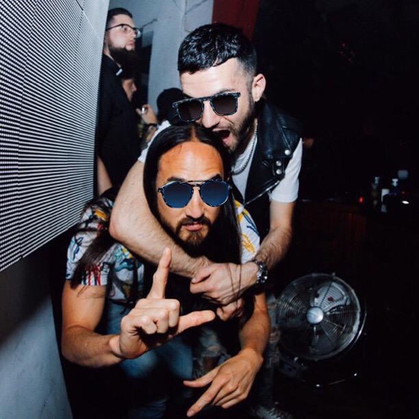 steveaoki's tweet photo. 😎😎 #Aokified @atrak 😎😎 @steveaokishop hai @tchami chillin in the back. http://t.co/lJLVd34acM
