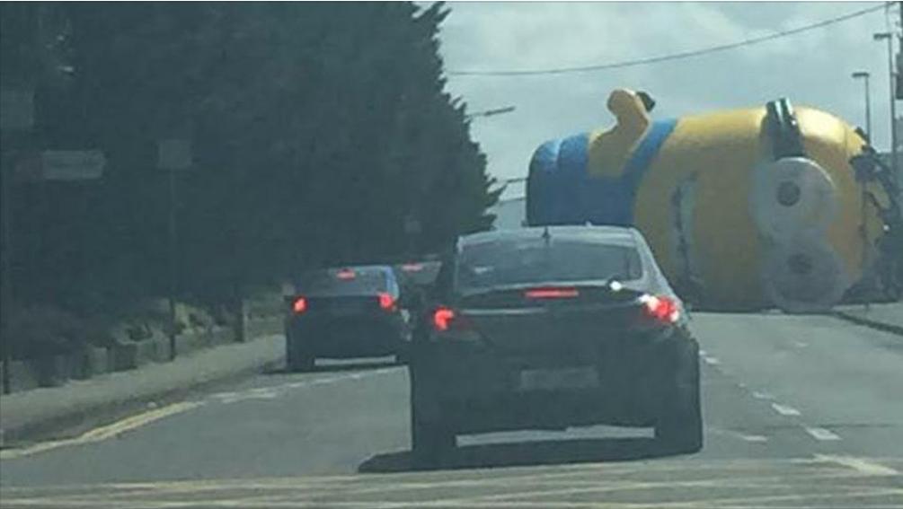 amgraham33's tweet photo. #Minion #apocalypse....it was only a matter of time #inevitable. #takingovertheworld #bestpicever http://t.co/IAnAoR5B1G
