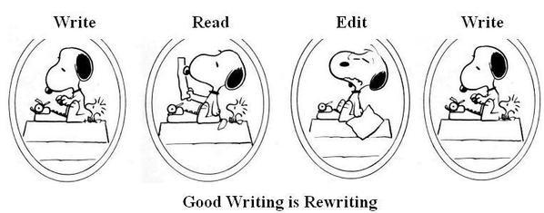 Write. Read. Edit. Rewrite.
#StoryOfMyLifeIn4Words 

via <a href="/whatSFSaid/">SF Said</a>
bizboo.st/1ufoq8N
#amwriting