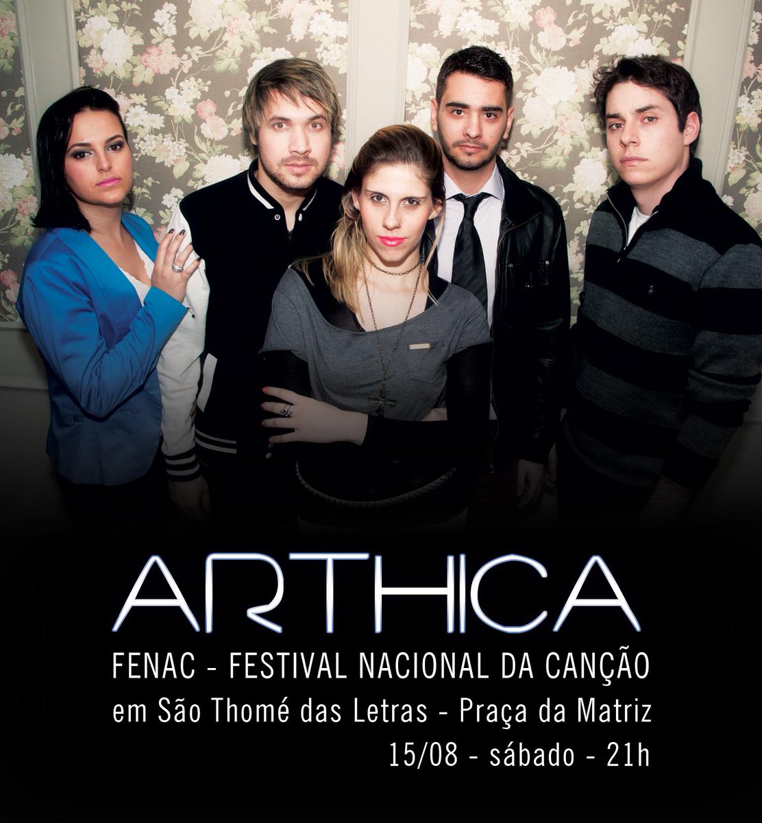 arthica's tweet photo. Olá #saothomedasletras a @arthica vai apresentar no Festival Nacional da Canção. Esperamos vcs lá =D http://t.co/hrRZxTY1O4
