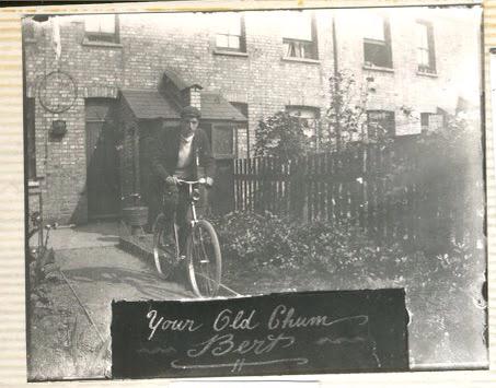 Miles Brown (@milesbrown24) on Twitter photo Even my great grandfather, Albert Edward Brown was a keen cyclist, it seems.
Photo taken outside his #Deptford home! Even my great grandfather, Albert Edward Brown was a keen cyclist, it seems.
Photo taken outside his #Deptford home!