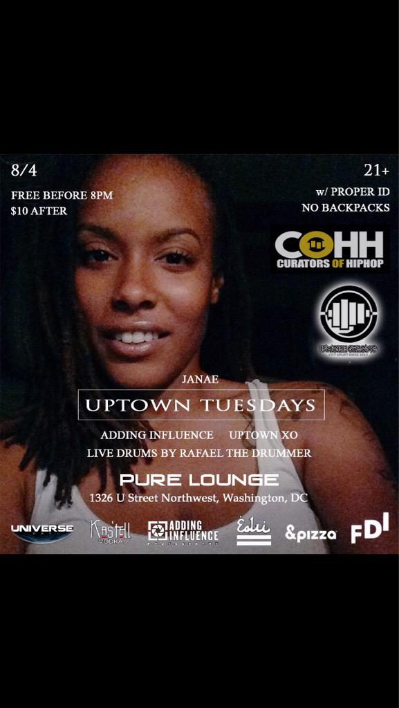 JanaeMusic_'s tweet image. Tomorrow night!!! Come through DC and tell em Janae sent you!! #dmvmusic #dmvsupport #dmv #music