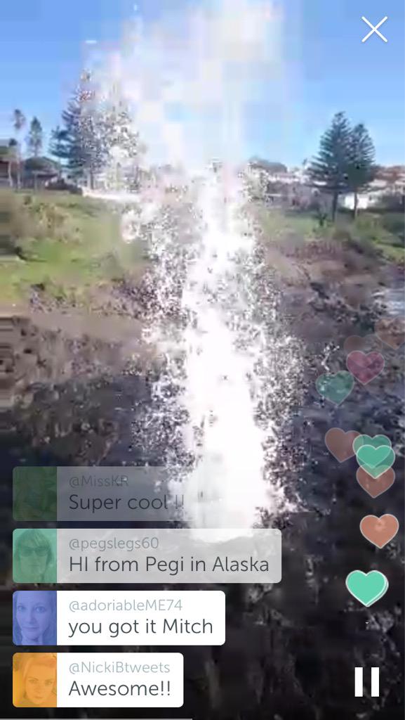 taffles19's tweet photo. Awesome blow hole scope this morning from @lifeatseaphoto @periscopeco #Periscopelove #featureit http://t.co/UVl8ztMexl