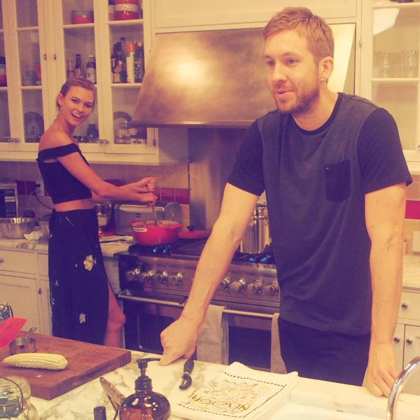 Taylor Swift Wishes BFF Karlie Kloss A Happy Birthday By Showing Off BF Calvin Harris  ... -  