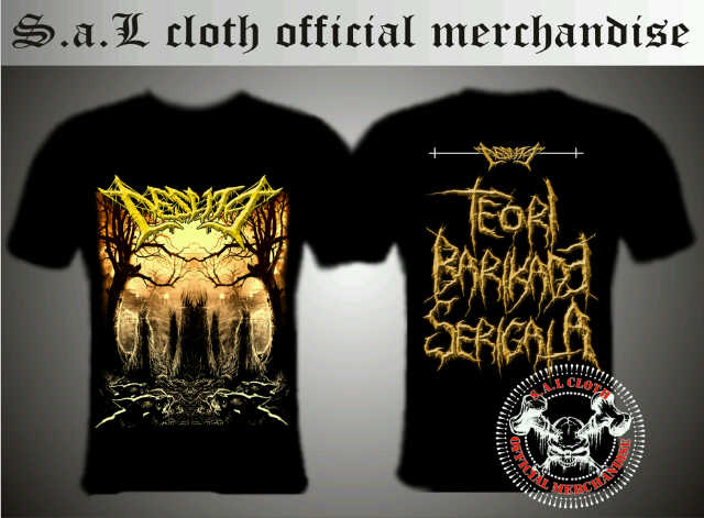 Ready stock t-shirt ceslita - Teori barikade Serigala | Size M-L-XL | IDR 85k | 08812051982/313AE51D #terkesang #SAL