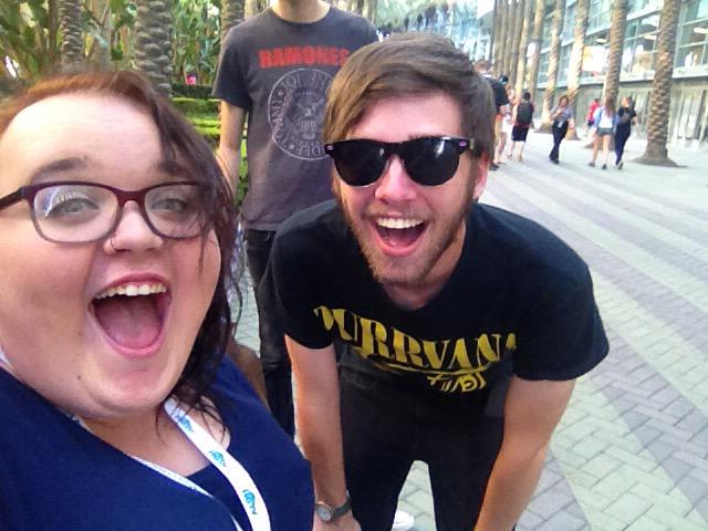 Tyler_Nicole's tweet photo. #vidcon2013 to #vidcon2014 to #vidcon2015 http://t.co/DabyxtzmtE