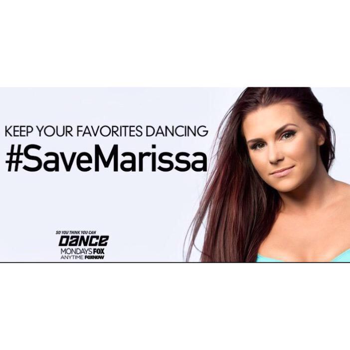 lacey_2955's tweet photo. #SaveMarissa @DANCEonFOX http://t.co/dNyeJGka5H