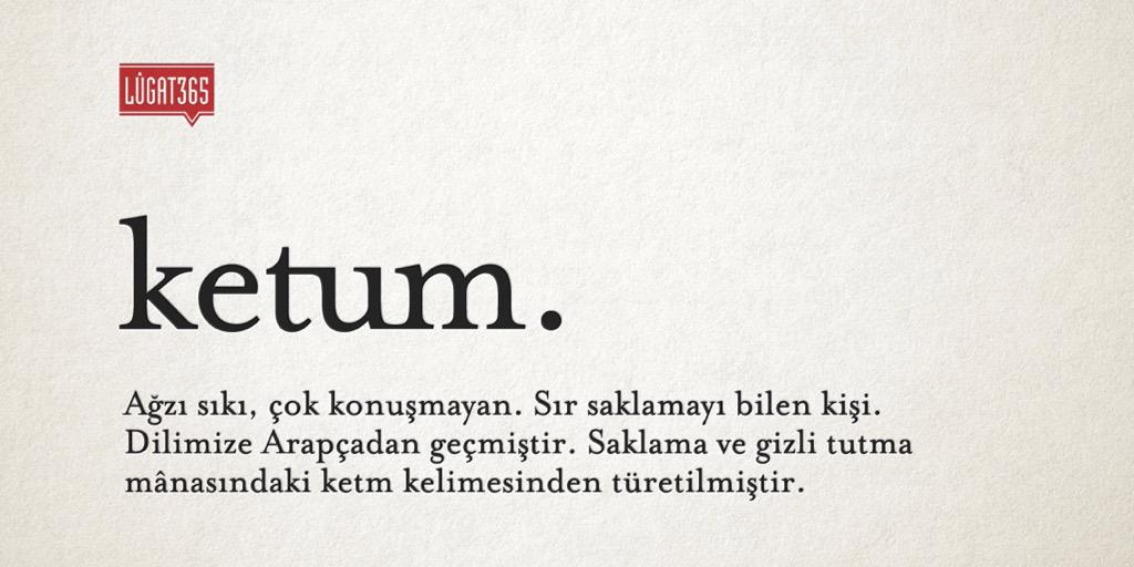 lugat365's tweet photo. Bugünün güzel kelimesi "ketum".

#BazıKelimelerÇokGüzel http://t.co/VQFyA9l211