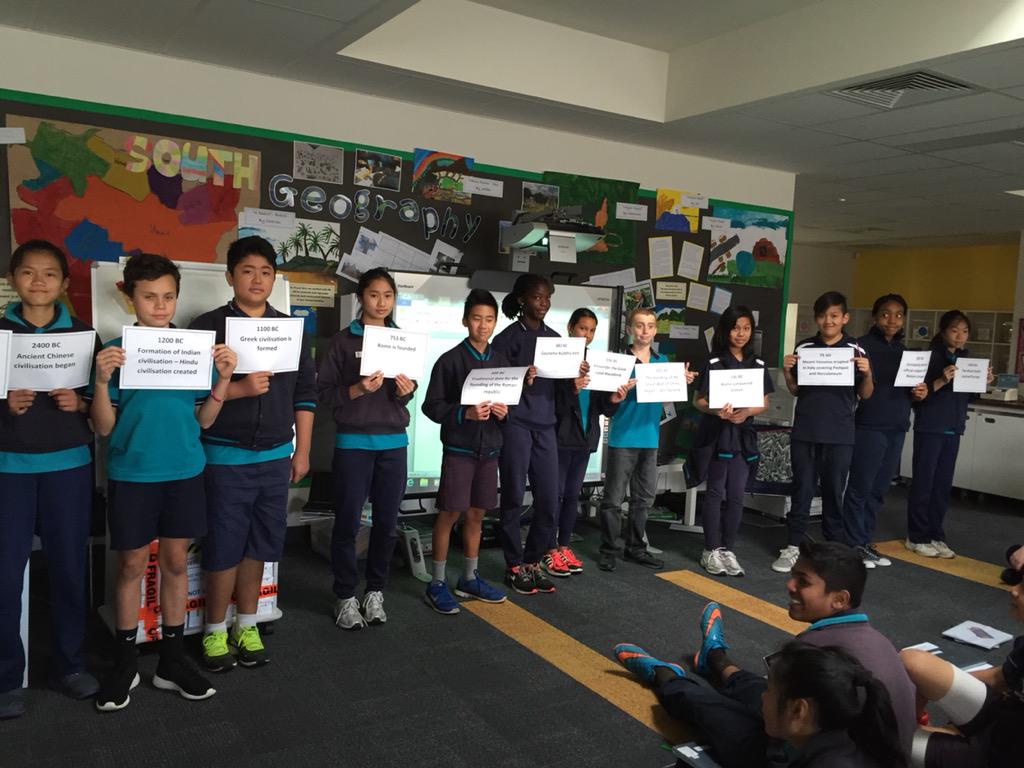 LeanneP01's tweet photo. #WGSB7 learning about ancient timelines. http://t.co/Wia9dRYPzf