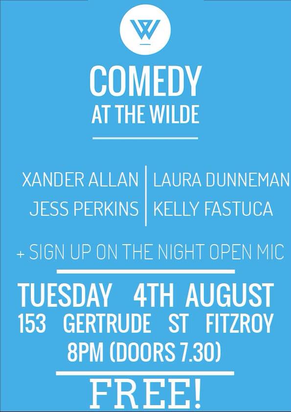 Comedy At The Wilde tweet media
