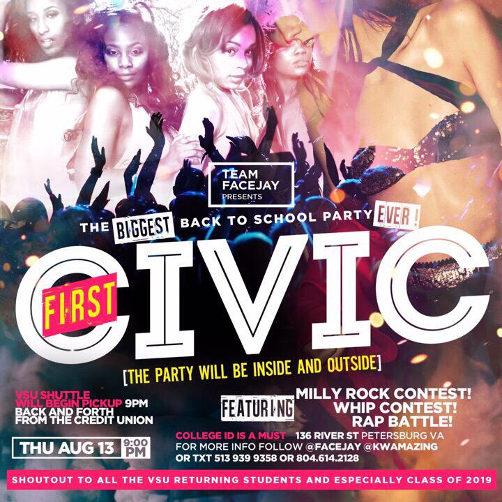 african_dimples's tweet photo. #VSU19 #VSU18 #VSU17 #VSU16 we giving you only the BEST! #FirstCivic #FirstMansion &amp; #TwerkvsReggae lawdddd 💃💃👏💃👏🙌👏👏💃 http://t.co/gIIyLeguSn
