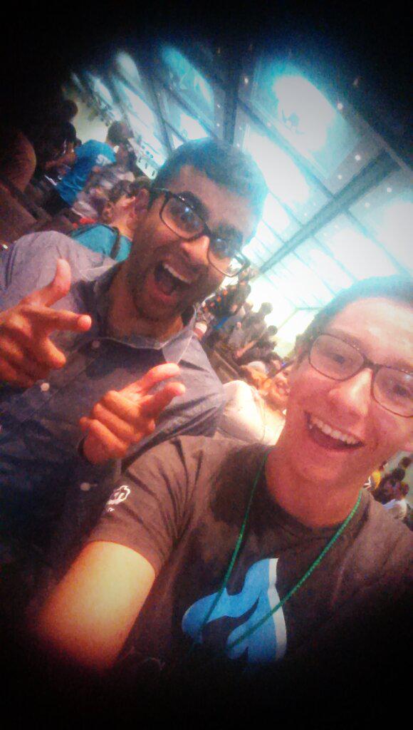 Professor_Cube's tweet photo. This guy. 😂 one of the best commentators and a great guy. @jvarg1990 #LTC3 http://t.co/jdkIVHhoWA
