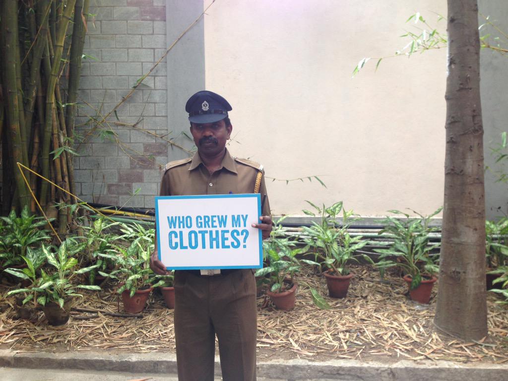 fairtrade_india's tweet photo. What's happening today at @csa_christ? Lots of art, discussions, debates, shopping, and learning #WhoGrewYourClothes http://t.co/wZoQnXjBGf